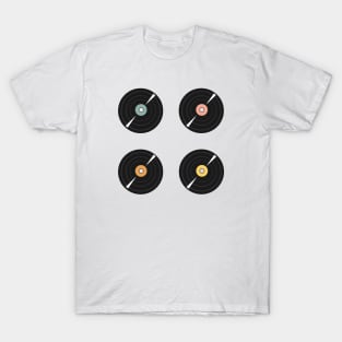 Pastel Vinyl Records T-Shirt